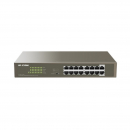 Switch ethernet 10/100/1000 16 porte Poe 150Watt