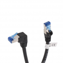 Cavetto Cat6A 0.25m spina 90gradi