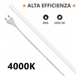 Striscia LED 230V 4000K IP65