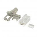 Spina modulare non schermata RJ45 8P CAT6A con cappuccio