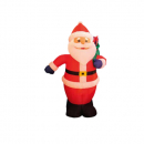 Babbo Natale gonfiabile 240cm con luci