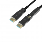 Cavo HDMI 10m in fibra e adattatore